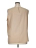 Notations 100% Polyester Tan Sleeveless Blouse Size 1X - photo 2