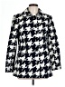 Rafaella Houndstooth Black Coat Size 10 - photo 1