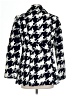 Rafaella Houndstooth Black Coat Size 10 - photo 2