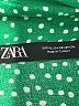 Zara Polka Dots Green Skort Size XS - photo 3