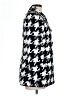 Rafaella Houndstooth Black Coat Size 10 - photo 4