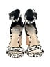 Vince Camuto Animal Print Ivory Heels Size 6 1/2 - photo 2
