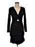 Zara Solid Black Cocktail Dress Size M - photo 1