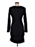 Zara Solid Black Cocktail Dress Size M - photo 2