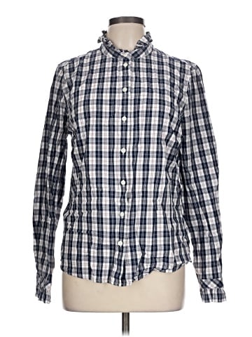 J.Crew Factory Store Long Sleeve Button-Down Shirt (view 1)