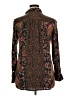 Soft Surroundings Paisley Brown Long Sleeve Button-Down Shirt Size XL - photo 2