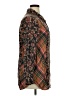 Soft Surroundings Paisley Brown Long Sleeve Button-Down Shirt Size XL - photo 4