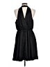 BCBG Paris Metallic Black Cocktail Dress Size L - photo 2