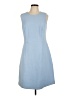 Boden Solid Blue Casual Dress Size 12R - photo 1