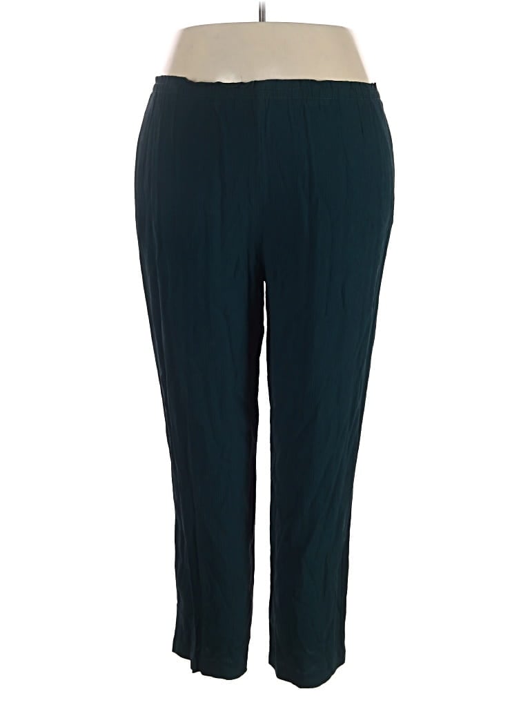 Pre-owned Coldwater Creek Dress Pants In Teal