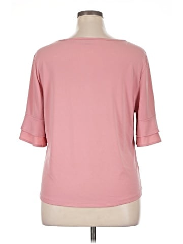 7th Avenue Design Studio New York & Company Short Sleeve Blouse (view 2)
