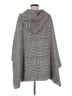 Assorted Brands 100% Polyester Houndstooth Gray Coat One size - photo 2