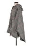 Assorted Brands 100% Polyester Houndstooth Gray Coat One size - photo 5