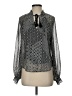 Aqua Silver Long Sleeve T-Shirt Size XS - photo 1