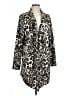 Lularoe Animal Print Gold Ivory Coat Size L - photo 1