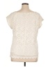 Coldwater Creek Ivory Short Sleeve Top Size 1X - photo 2