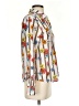 Ecru 100% Cotton Print Ivory Long Sleeve Blouse Size S - photo 4