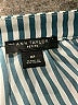 Ann Taylor 100% Polyester Stripes Teal 3/4 Sleeve Blouse Size M (petite) - photo 7