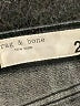 Rag & Bone Stripes Black Jeans Size 26 waist - photo 7