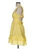 Speechless 100% Polyester Stripes Yellow Casual Dress Size S - photo 5