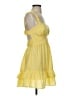 Speechless 100% Polyester Stripes Yellow Casual Dress Size S - photo 4