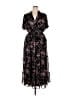 Torrid Floral Black Pink Cocktail Dress Size 2X Plus (2) - photo 1