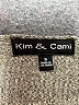 Kim & Cami Metallic Silver Short Sleeve Top Size S - photo 7