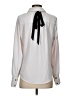 Ryegrass 100% Polyester Ivory Long Sleeve Blouse Size S - photo 2