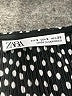Zara Black Short Sleeve Blouse Size S - photo 7