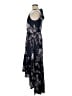 MARCHESA notte 100% Polyester Paisley Black Cocktail Dress Size 8 - photo 5