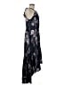 MARCHESA notte 100% Polyester Paisley Black Cocktail Dress Size 8 - photo 4