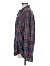 Toad & Co Plaid Blue Long Sleeve Button-Down Shirt Size M - photo 5