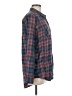 Toad & Co Plaid Blue Long Sleeve Button-Down Shirt Size M - photo 4