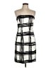 Express Design Studio Plaid Ivory Cocktail Dress Size 10 - photo 1