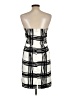 Express Design Studio Plaid Ivory Cocktail Dress Size 10 - photo 2