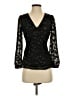 J.Crew 100% Polyester Black Long Sleeve Blouse Size XXS - photo 1