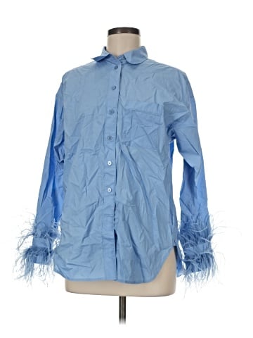 J.Crew Collection Long Sleeve Button-Down Shirt (view 1)