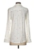 Rails Hearts Ivory Long Sleeve Blouse Size S - photo 2