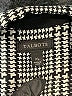 Talbots Houndstooth Black Long Sleeve Blouse Size XL - photo 7