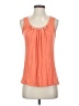 Spring & Mercer 100% Rayon Orange Sleeveless Blouse Size S - photo 1