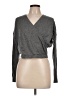 Oysho Gray Long Sleeve Top Size L - photo 1