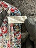 Unbranded Paisley Black Casual Pants Size M (estimated) - photo 7