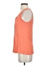 Spring & Mercer 100% Rayon Orange Sleeveless Blouse Size S - photo 5