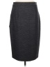 Banana Republic Chevron-herringbone Gray Formal Skirt Size 6 - photo 2