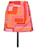 Shein Color Block Orange Casual Skirt Size M - photo 2