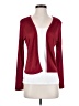Assorted Brands 100% Polyester Burgundy Cardigan Size S - photo 1