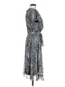 DressBarn 100% Polyester Gray Cocktail Dress Size 8 - photo 4