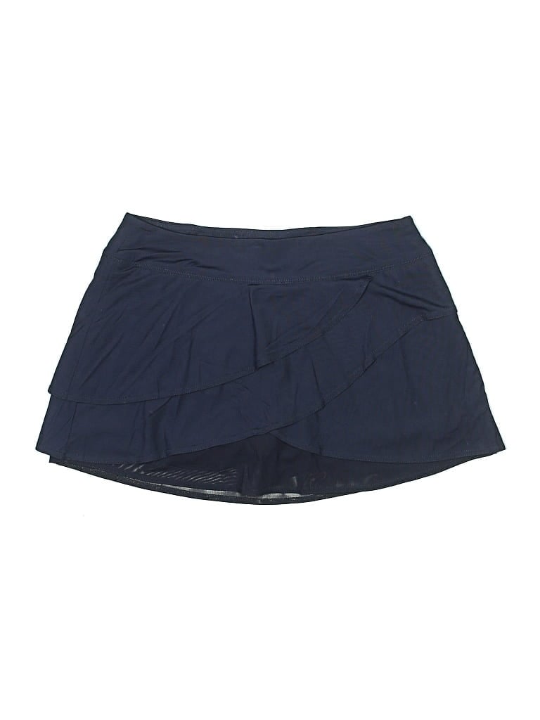 Pre-owned Title Nine Casual Skirt In Blue