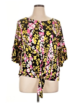 Ruby Rd. Short Sleeve Blouse (view 1)