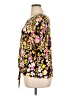 Ruby Rd. Floral Yellow Short Sleeve Blouse Size XL - photo 5